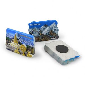 Recuerdos Turísticos Personalizados, Imanes Decorativos Pintados a Mano para Refrigerador, para Diferentes Países - Product Image 4