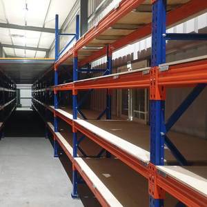 Support de palette en métal robuste de 6 mètres de haut Rayonnage en fer antirouille à 5 couches pour le stockage en entrepôt pour garages - Product Image 3