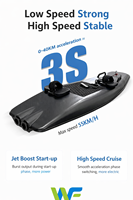Papan Selancar Listrik Kustom Bahan EPP Unisex Olahraga Air Berdiri Jet Ski Kecepatan Tinggi Khusus WaterboardC