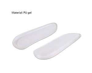 Almohadilla de Gel de silicona suave para el talón, almohadilla ortopédica para el talón, con absorción de impacto, para la pierna X, para el pie <span class=keywords><strong>Varus</strong></span> y Valgus - Product Image 3