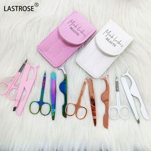 High Quality Wholesale Full Strip Lash <b>Tool</b> Kit Volume Eyelash Tweezers Eyelash Eyebrow Tweezers Set - Product Image 3
