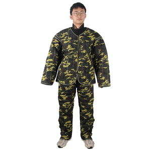 Bobite Professional Dog Training Bite Suit Équipement d'agilité personnalisé pour la manipulation des animaux de compagnie en plein air Camouflage en toile à la mode pour - Product Image 1