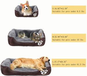 Cama Rectangular para perro grande, perrera creativa para gato, perrera para dormir para mascotas - Product Image 6