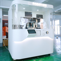 Distributeur automatique de café intelligent avec bras robotisé, écran tactile, capacité de 150 à 200 pièces