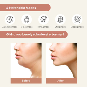 Appareil de lifting du visage en forme de U à micro-courant, 6 modes, raffermissant la peau, anti-rides, brûleur de graisse, réducteur d'œdème, masseur de beauté - Product Image 3