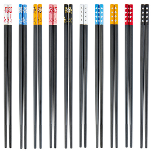 Sushi chino palillos reutilizables servicio de platos palillos personalizados con logotipo restaurante palillos chinos - Product Image 2