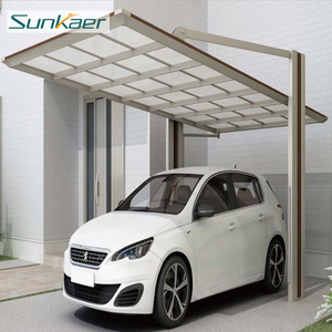 Prix bon marché <span class=keywords><strong>abri</strong></span> de soleil extérieur étanche Carport aluminium cadre auvent pliant <span class=keywords><strong>voiture</strong></span> parking hangars <span class=keywords><strong>abri</strong></span> <span class=keywords><strong>voiture</strong></span> - Product Image 2