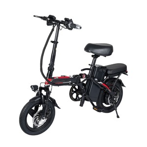 Vélo électrique pliable portable 20 pouces avec moteur sans balais 350W et batterie lithium 48V pour les trajets urbains - Product Image 1