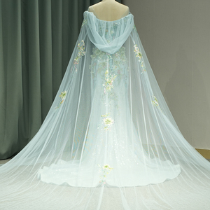 Jancember 1217 Elegant Flower Mint <b>Green</b> Mermaid Evening Party Prom Formal Gown Dresses - Product Image 6