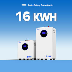 بطارية ليثيوم أيون Anern Lifepo4 للتثبيت على الحائط بقدرة 15 كيلوواط و10 كيلوواط، 200 أمبير ساعة، 48 فولت، 280 أمبير ساعة، 314 أمبير ساعة، 51.2 فولت، 300 أمبير ساعة، 16 كيلوواط ساعة، 10 كيلوواط ساعة، 15 كيلوواط ساعة، 48 فولت - Product Image 1