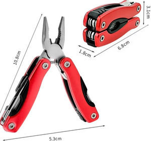 <b>Multi</b> <b>Tool</b> <b>Multi</b> Functional <b>Pliers</b> With Slide Switch Knife Screwdriver Stainless Steel Folding <b>Pliers</b> - Product Image 1