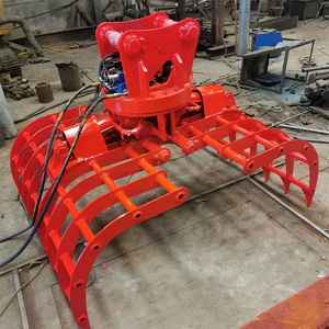 Grappin hydraulique multifonctionnel <span class=keywords><strong>pour</strong></span> excavatrices <span class=keywords><strong>de</strong></span> 6 à 40 tonnes avec rotation à 360 degrés et ouverture <span class=keywords><strong>de</strong></span> mâchoire <span class=keywords><strong>de</strong></span> 200 mm - Product Image 5