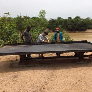 Mesa de agitação para recuperação de rejeitos, mesa de alta eficiência, separador por gravidade, mesa de concentração <span class=keywords><strong>Wilfley</strong></span>, concentrador de mineração de ouro - Product Image 5