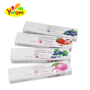 गर्म बिकने वाले असंकोटेड फल चबाने वाली गुम्मस मिठाई और फलों के स्वाद थोक और बॉक्स पैकेजिंग के साथ उपलब्ध - Product Image 3