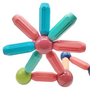 Juego de bloques de construcción magnéticos para construcción DIY, 100 Uds., bloque educativo STEM, juguete magnético para niños, azulejos magnéticos - Product Image 1