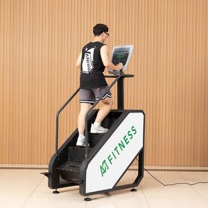 Equipo de gimnasio para fitness, equipo de cardio, escalador de escaleras, escalera de montaña, máquina de escalada eléctrica comercial, maestro de escaleras - Product Image 1