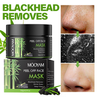 Masque de beauté noir au charbon de bambou pour femmes Odeur neutre Vitamine C Probiotiques infusés aux herbes Masque de trempage Mori pour