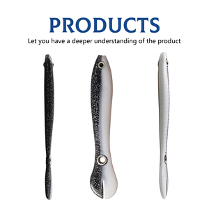 ELEHUA L138 Leurre en PVC à queue de loche souple 3.93in 0.21oz Fork Tail Swimbait Bass Pike Catfish Lake Crucian Carp River - Product Image 4