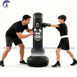 Saco de Boxeo Inflable Resistente de PVC para Niños y Adultos, para Uso en Casa u Oficina, para Aliviar el Estrés y Entrenar - Product Image 4