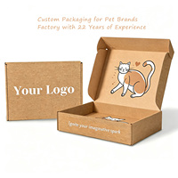 Boîte d'expédition en carton ondulé kraft écologique avec impression de logo personnalisé, boîtes d'abonnement pour l'expédition de vêtements, cosmétiques, emballages cadeaux