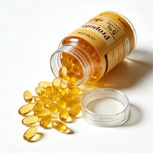 תמצית פרופוליס דבורים טבעית, תואמת תקן GMP של יצרן מקורי (OEM), 5 10HDA, חלאל, בכמוסות רכות. - Product Image 3