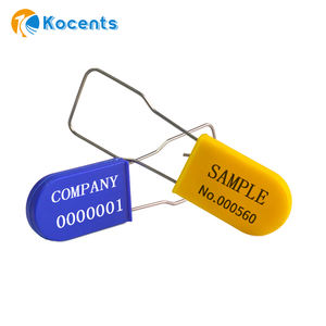 Sello de candado de plástico, sello de seguridad de medidor de agua, uso único, bloqueo de alta seguridad - Product Image 4