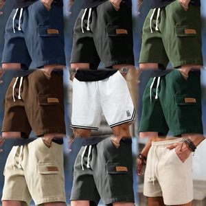 Vente en gros d'articles essentiels de haute qualité pour hommes : Shorts amples de créateur pour la mode urbaine, 100 % coton pur, très demandés - Product Image 1