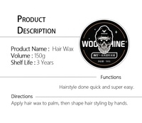 Crème capillaire à marque privée pour tous types de cheveux, tenue moyenne, coiffage professionnel, OEM ODM