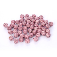 Produits chauds Bracelet complet en diamant perlé à la main avec perles en vrac et accessoires de strass boule de diamant séparés