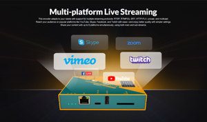 Enregistreur encodeur <span class=keywords><strong>3</strong></span>-<span class=keywords><strong>en</strong></span>-1 AVMATRIX SE2017 |   Enregistrement et diffusion <span class=keywords><strong>en</strong></span> continu SDI/1080P60 avec RTSP/RTMP/SRT, audio <span class=keywords><strong>3</strong></span>,5 mm, carte SD/stockage USB - Product Image 5