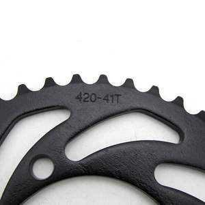 Piñón de Cadena para Motocicleta y Scooter Guangzhou Sprockets 420-41T con Diámetro Interior de 76 mm, Piezas de Piñón Dentado - Product Image 2