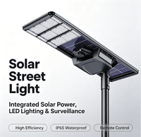 Tête de lampadaire solaire LED étanche IP65 haute luminosité 50W, tête de lampe de remplacement pour projet municipal
