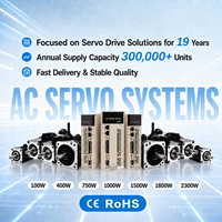 Système de servomoteur AC monophasé à couple élevé 220V/380V 200W-2000W 1.8-2.2KW avec encodeur absolu 17 bits NEMA 34/52 CNC