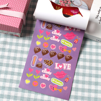 276 autocollants Bee My Valentine en forme de cœur, abeilles et bonbons pour loisirs créatifs, scrapbooking et décorations de la Saint-Valentin