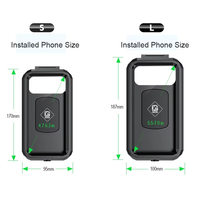 Support de téléphone Kewig, étui de téléphone universel personnalisé, étanche, support de guidon de vélo pour téléphones de 4,7 à 7 pouces, accessoires de moto