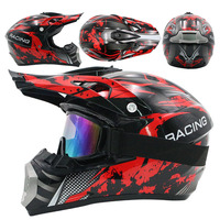 Casco de Motocross Universal de Punto Personalizado, Protector Personal ABS para Casco de Motocicleta, Protector de Cabeza, Caja de Nueva Condición Barata Embalada