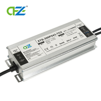 Controlador LED Zetoo de Alta Eficiencia Energética, Impermeable IP66, 3 en 1, Atenuación, Salida Única, 50W-300W, Sin Parpadeo, 5 Años de Garantía para Iluminación Exterior