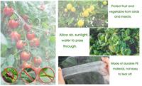 Agriculture 5 ans d'utilisation filet anti-insectes/serre 20*20mesh filet anti-insectes filet anti-insectes agricole