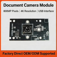 Módulo de Cámara Digital ZYKD 4K HD USB sin Controlador, Módulo de Cámara de Alta Velocidad de 8MP, Conjunto Completo para Finanzas, Educación, Raspberry Pi