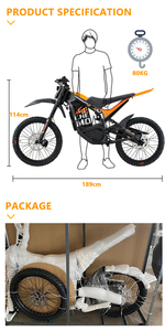 Vélos électriques rapides à freinage électrique 2025, vélo électrique 20 pouces, vélo électrique 8000w, moto électrique tout-terrain - Product Image 6