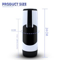 STELLAR PATH TY-260509-25 Männliche Masturbationsmaschine Künstliche Vagina Große Pumpen TPE+ABS Sexspielzeug Saugender Einziehbarer Masturbator