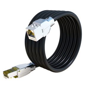 สายต่ออินเทอร์เน็ตความเร็วสูง <span class=keywords><strong>Cat8</strong></span> แบบมีชีลด์ RJ-45 สำหรับงานหนัก ความยาวสั่งทำได้ตั้งแต่ 1 ม. ถึง 20 ม. สายแพทช์ LAN มาตรฐาน ROHS/Reach - Product Image 6