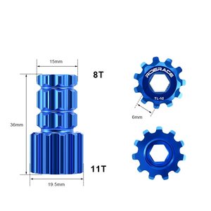 Outil de <span class=keywords><strong>démontage</strong></span> et d'assemblage de <span class=keywords><strong>manivelle</strong></span> de <span class=keywords><strong>vélo</strong></span> RIDERACE pour Shimano XTR M9100, outil de <span class=keywords><strong>démontage</strong></span> et d'installation de la couvercle de <span class=keywords><strong>manivelle</strong></span> de <span class=keywords><strong>vélo</strong></span> - Product Image 6