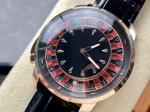 2025 최신 유행 디자인 남성용 기계식 시계 방수 다기능 개인 룰렛 다이얼 가죽/실리콘 금속 - Product Image 3