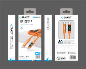 <span class=keywords><strong>Cable</strong></span> de Datos USB Tipo-C para Carga Rápida de Teléfonos Móviles, con Malla de Nailon Trenzada, Longitud de <span class=keywords><strong>1</strong></span> m - Product Image 3