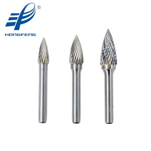 G0618m06 đơn cắt đồng brazed hình vòng cung Tungsten <span class=keywords><strong>Carbide</strong></span> Rotary Burrs tập tin cho mài deburring cắt - Product Image 2