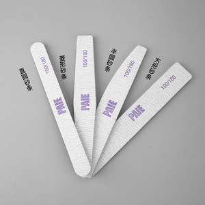 PAIL <b>Nail</b> <b>File</b> 100/180 Grit Reusable For Salon Use - Product Image 1