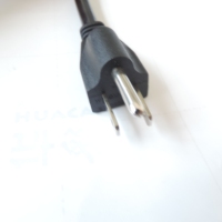 USA Standard 220V 110V USA Cordon d'alimentation secteur 14awg 16awg 18awg 3 broches d'alimentation 8 'câble vers connecteur de borne bêche 165012