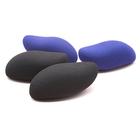 Nouvelles éponges de maquillage JLY modèle A2 2025, forme diamant, couleur personnalisable, lavables, outils cosmétiques uniques pour le fond de teint