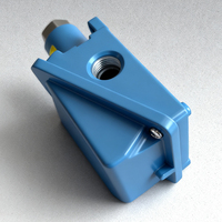 VOLKE OEM Saklar Tekanan Mekanis Relay 701-706 Rentang 1.5psi~1700psi Perlindungan IP65 Sensor Tekanan Paduan Aluminium Die Cast